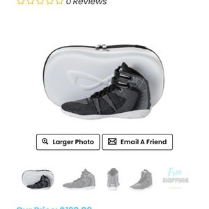 Nfinity Black Titan Cheer Shoes